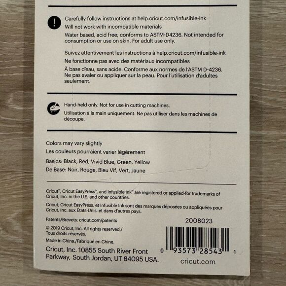 NEW in Package Cricut Infusible Ink Freehand Dual Tip Markers - Picture 6 of 6